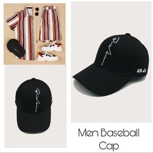 Men Letter Embroidery Baseball Cap